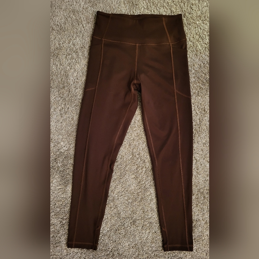 Victoria's Secret Brown High-Waist Leggings